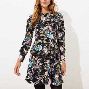 Floral flare dress
